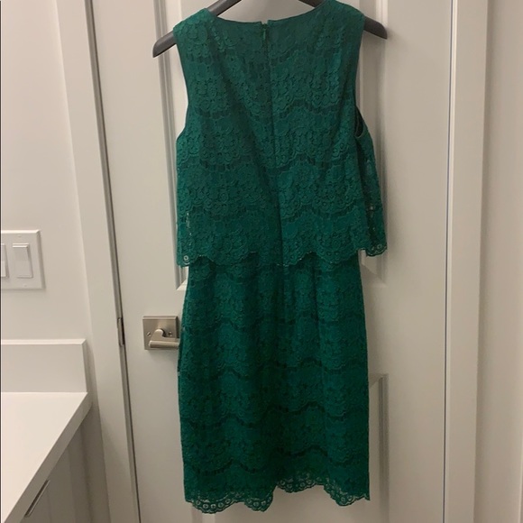 Armani Jeans brand new Green Lace Layered dress - Picture 2 of 6
